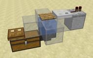 A contraption to obtain XP in Minecraft (Image via Reddit)